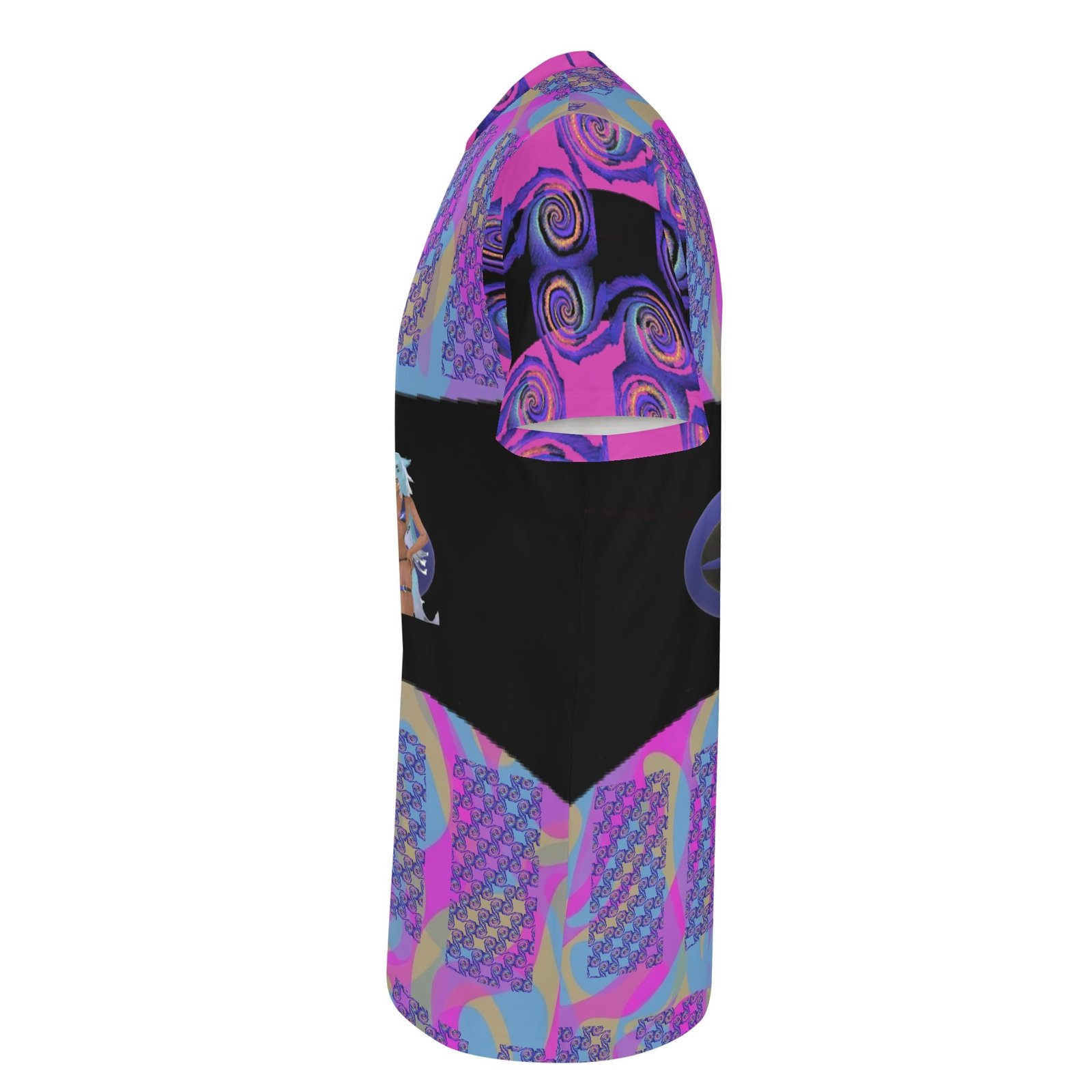 Zebellz True Imaging Legacy: Signature Brand Logo Unisex AOP Short Sleeve Blouse & Pants Sports Set | Premium Heavyweight 630g | S-5XL - Image 4