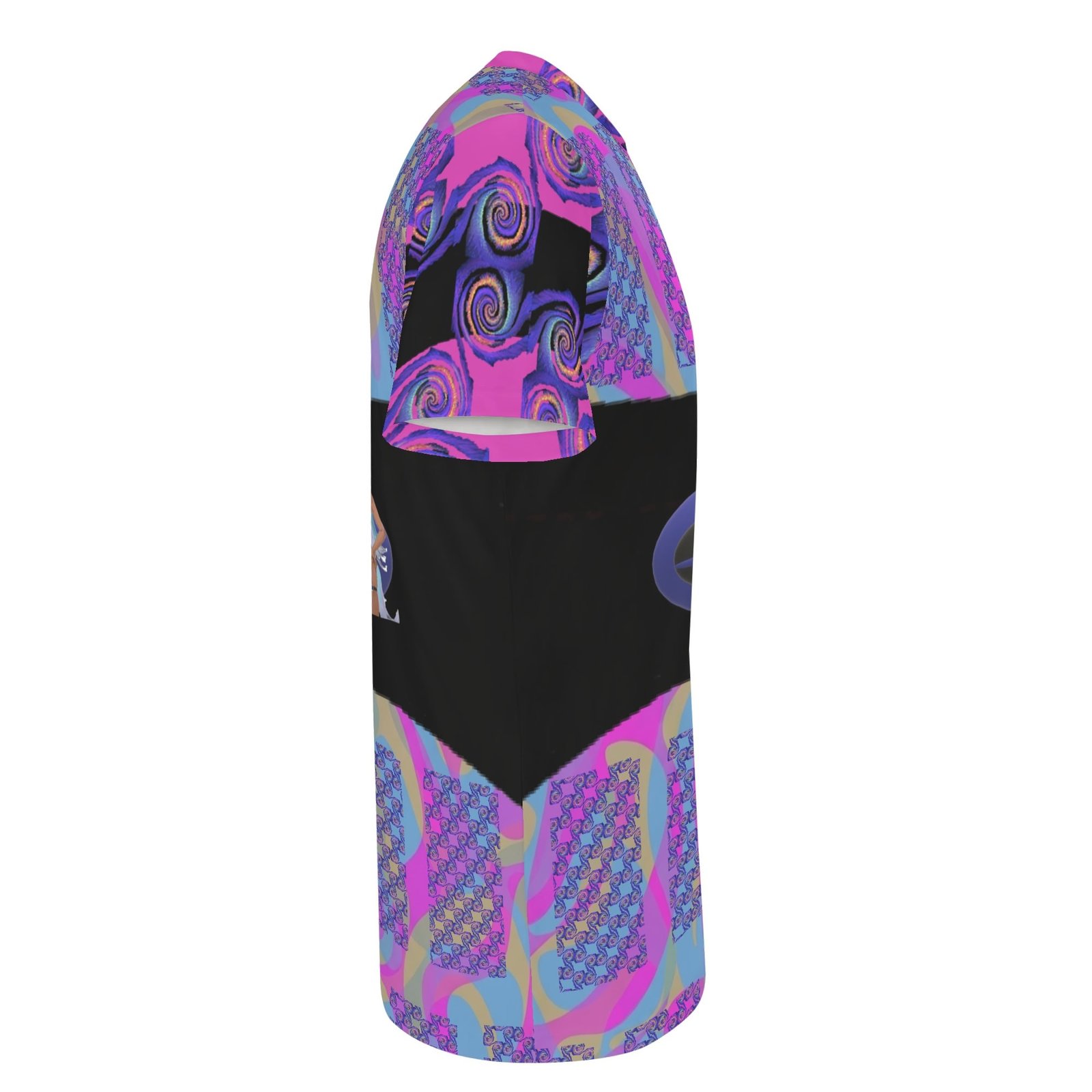 Zebellz True Imaging Legacy: Signature Brand Logo Unisex AOP Short Sleeve Blouse & Pants Sports Set | Premium Heavyweight 630g | S-5XL - Image 5