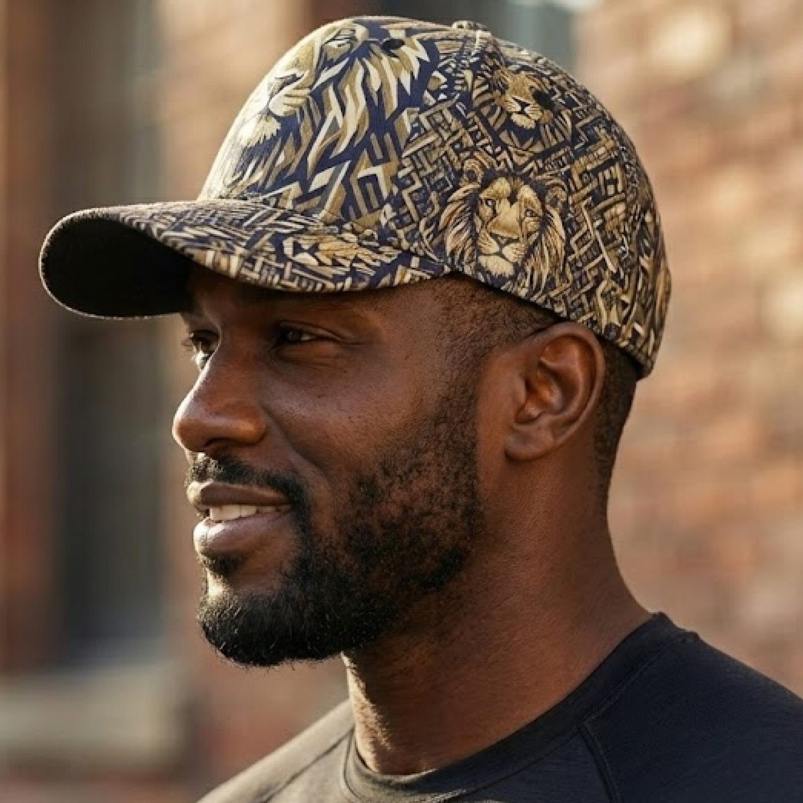 Abstract Leo Hat Side