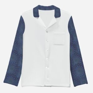 Pajama Set With Pockets Zebellz Blue Asteroid Collection