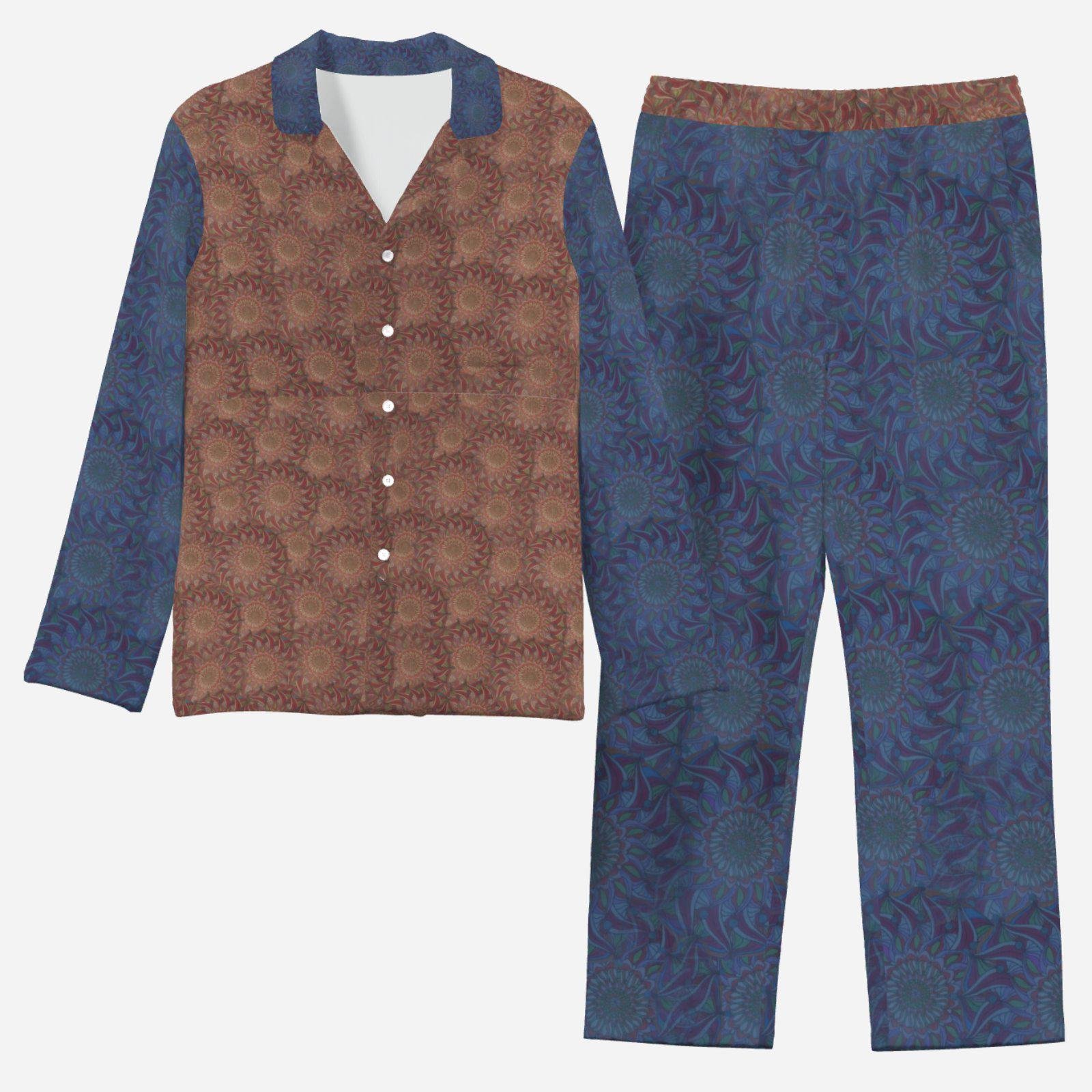 Pajama Set With Pockets-Imitation Cotton 170 GSM - Image 3