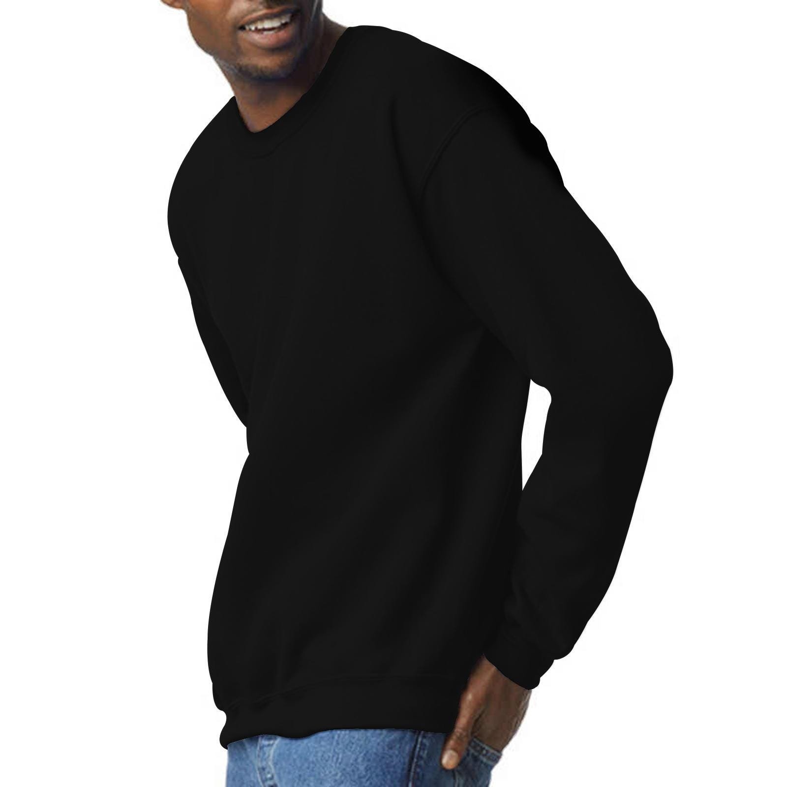 Treats for Tricks Halloween Sweatshirt: Unisex Cotton-Poly Crewneck - Image 3