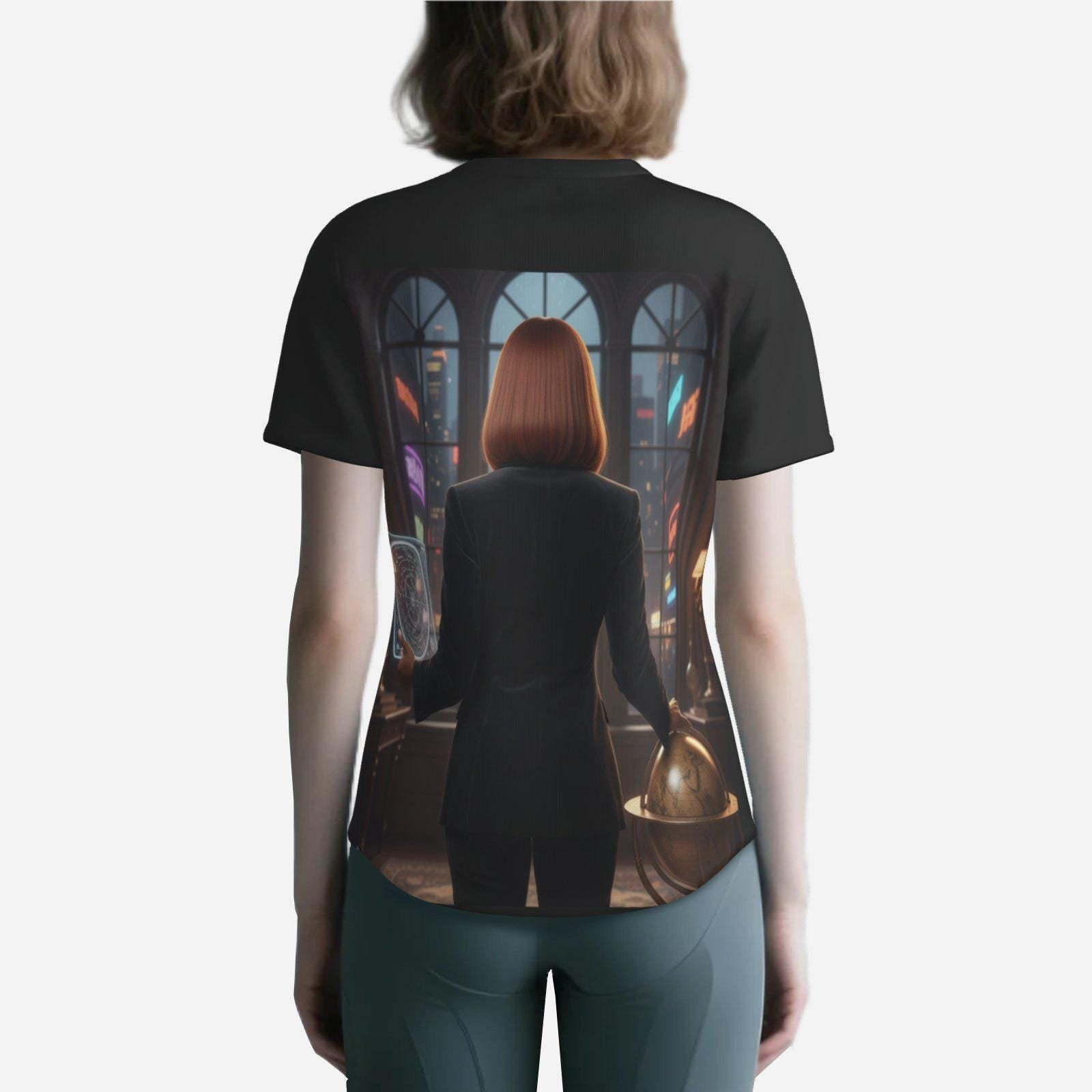 Shirt Zebell Design: Scorpio Lady Back UPF50 Jogging Basic - Image 12