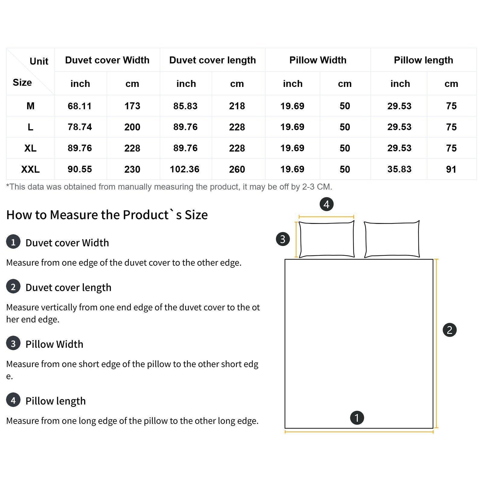 3 Piece Bedding Set with 2 Pillowcases, 1 Quilt Cover Midnight Asteroid Print Zebellz - Image 5