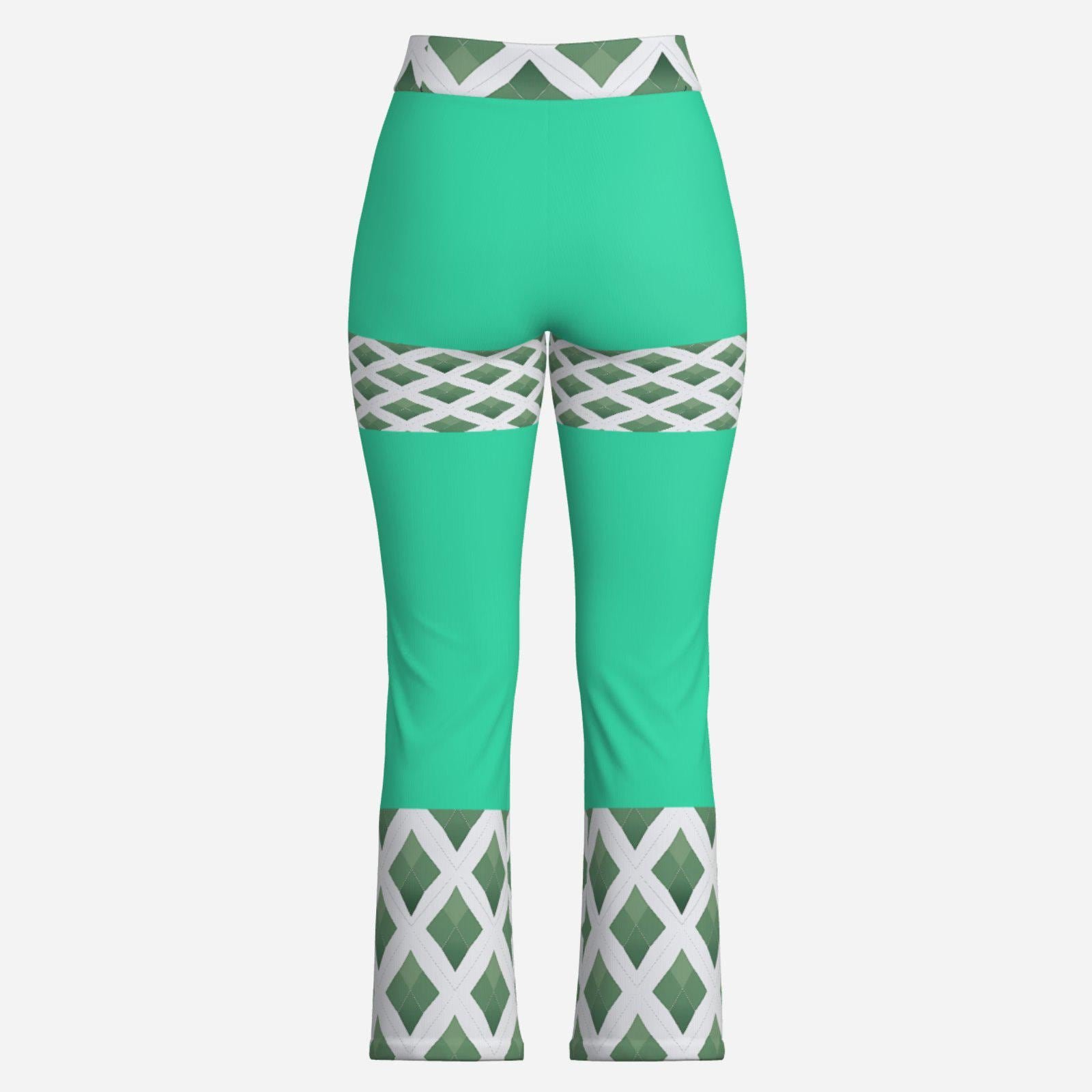 Tummy Control Jogging Pants Zebellz Mint Galaxy Collection - Image 2