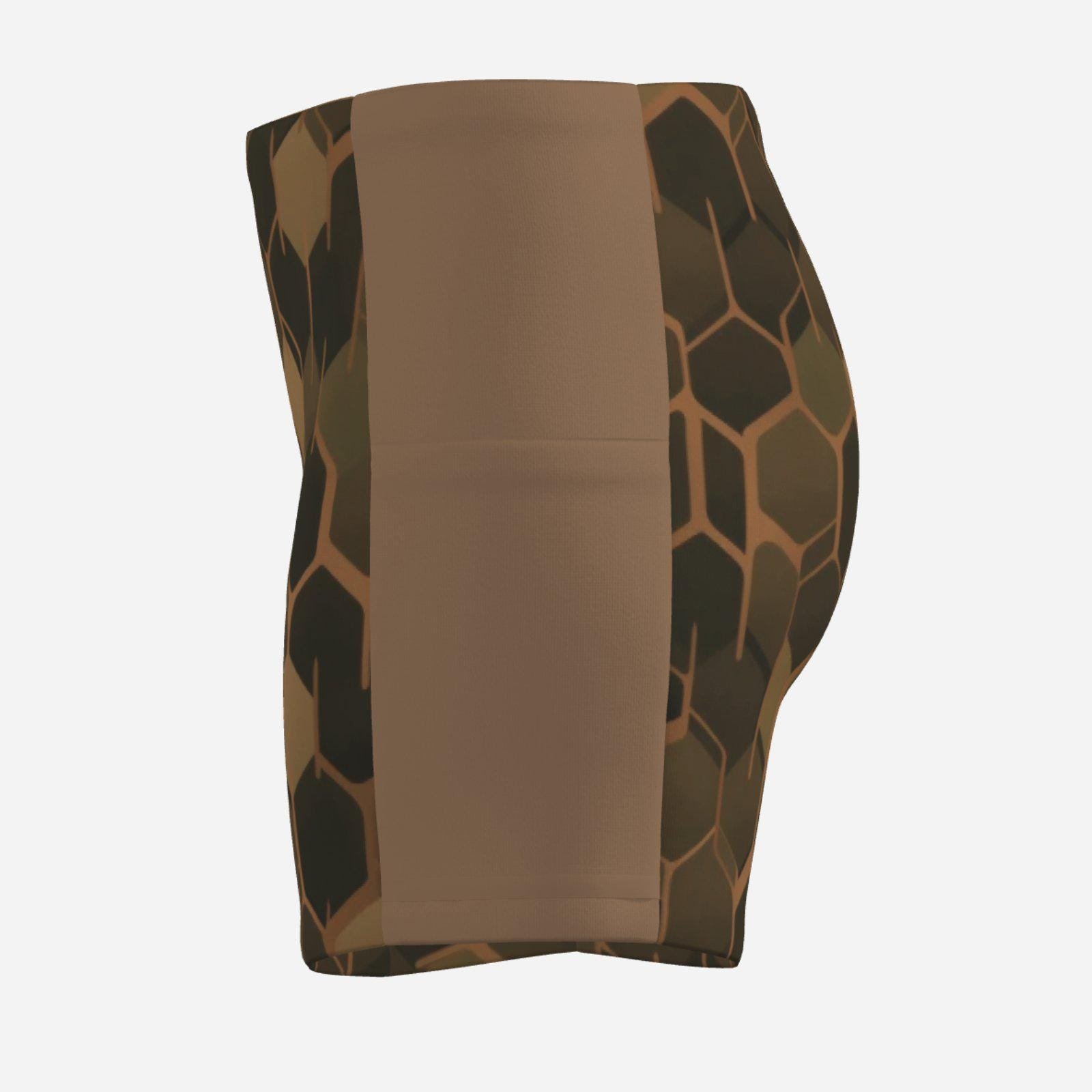 Quick Dry Shorts for Tennis/Golf/Causal Dress Skirts ZEBELLZ Design: Green Plantes - Image 7