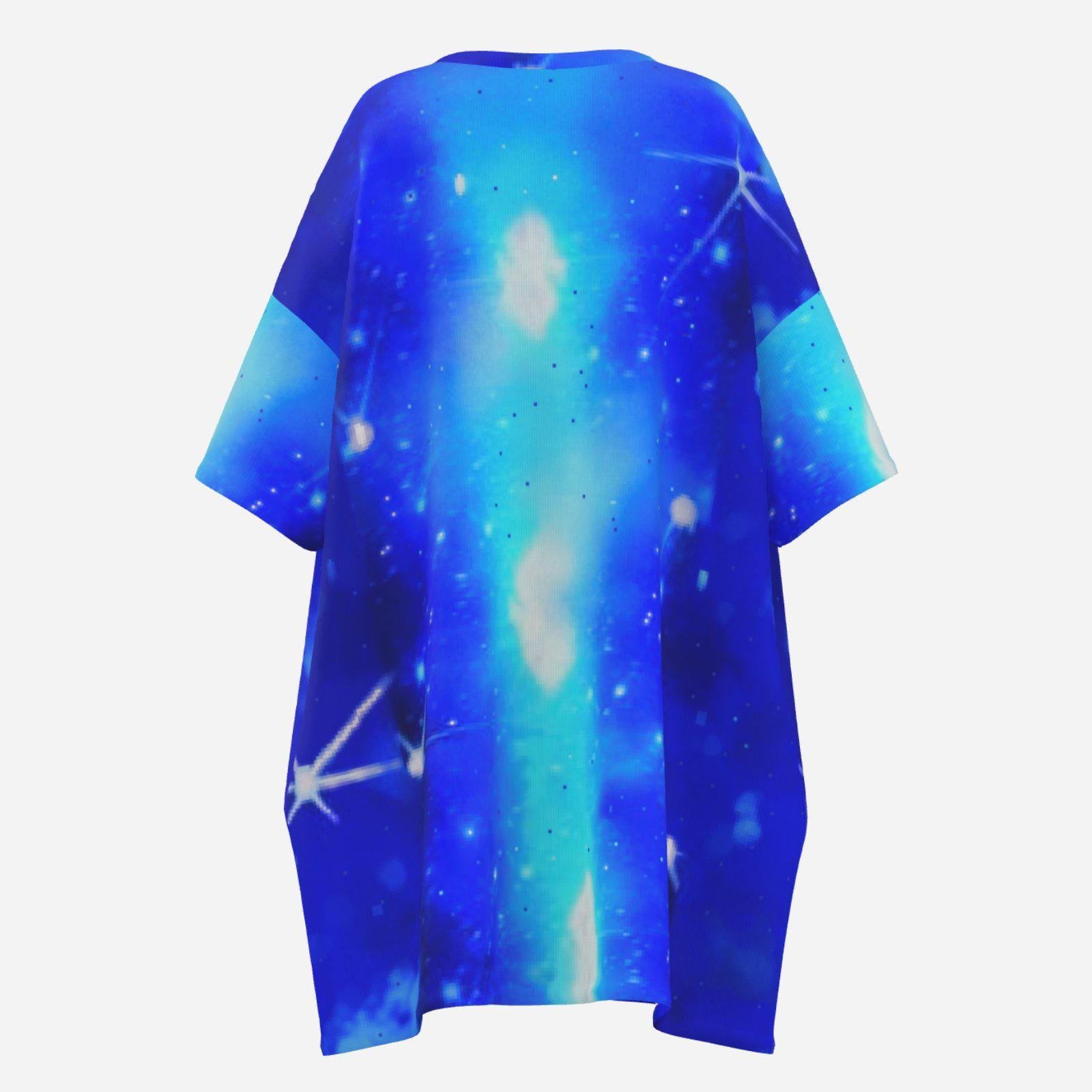 All-Over Print Women's Oversized Sleepshirt Batwing Nightshirt - Image 4