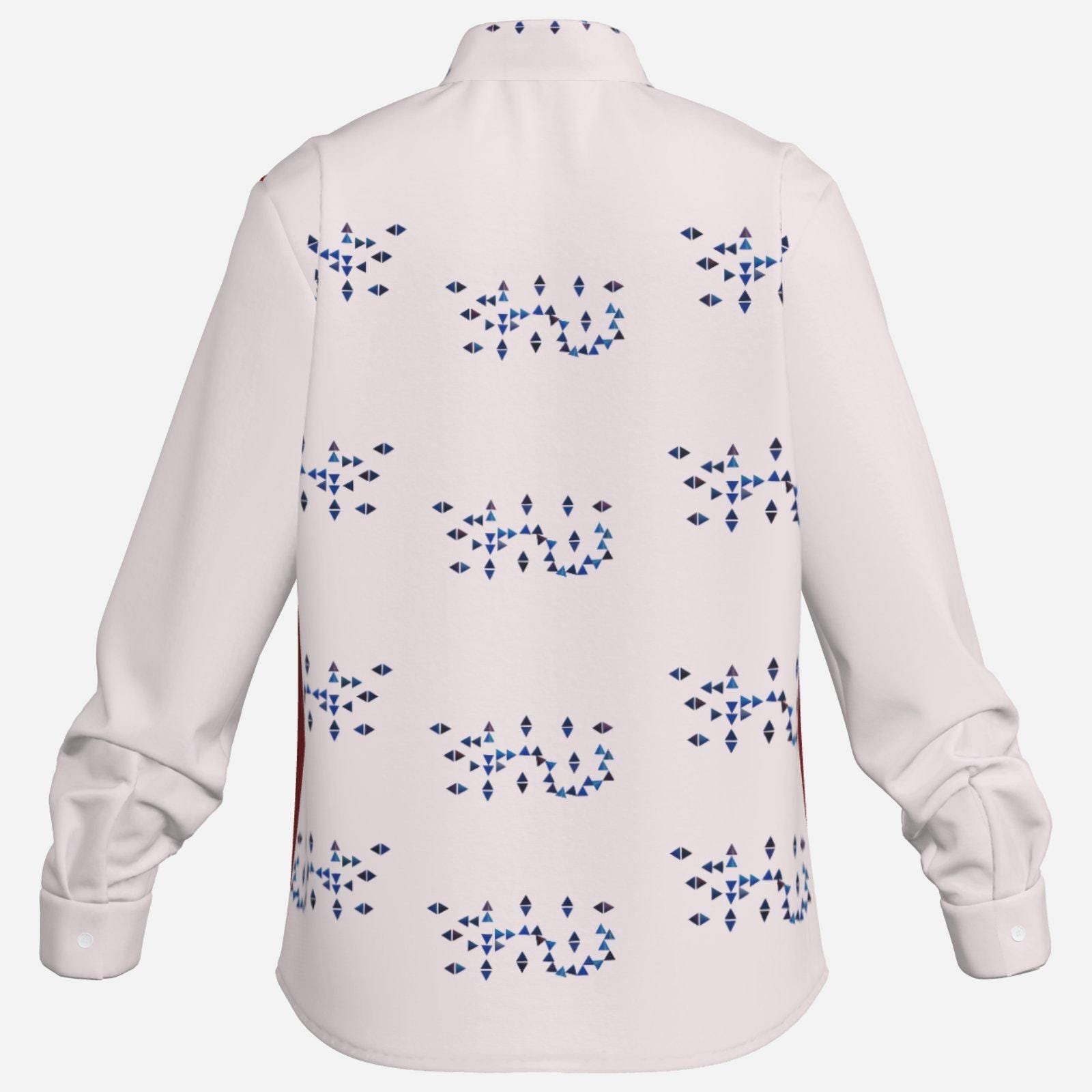 Men's Open Sleeve Fork Placket Shirt-Elastic Cloth ZEBELLZ Design: Scorpius Dance 120 GSM - Image 4