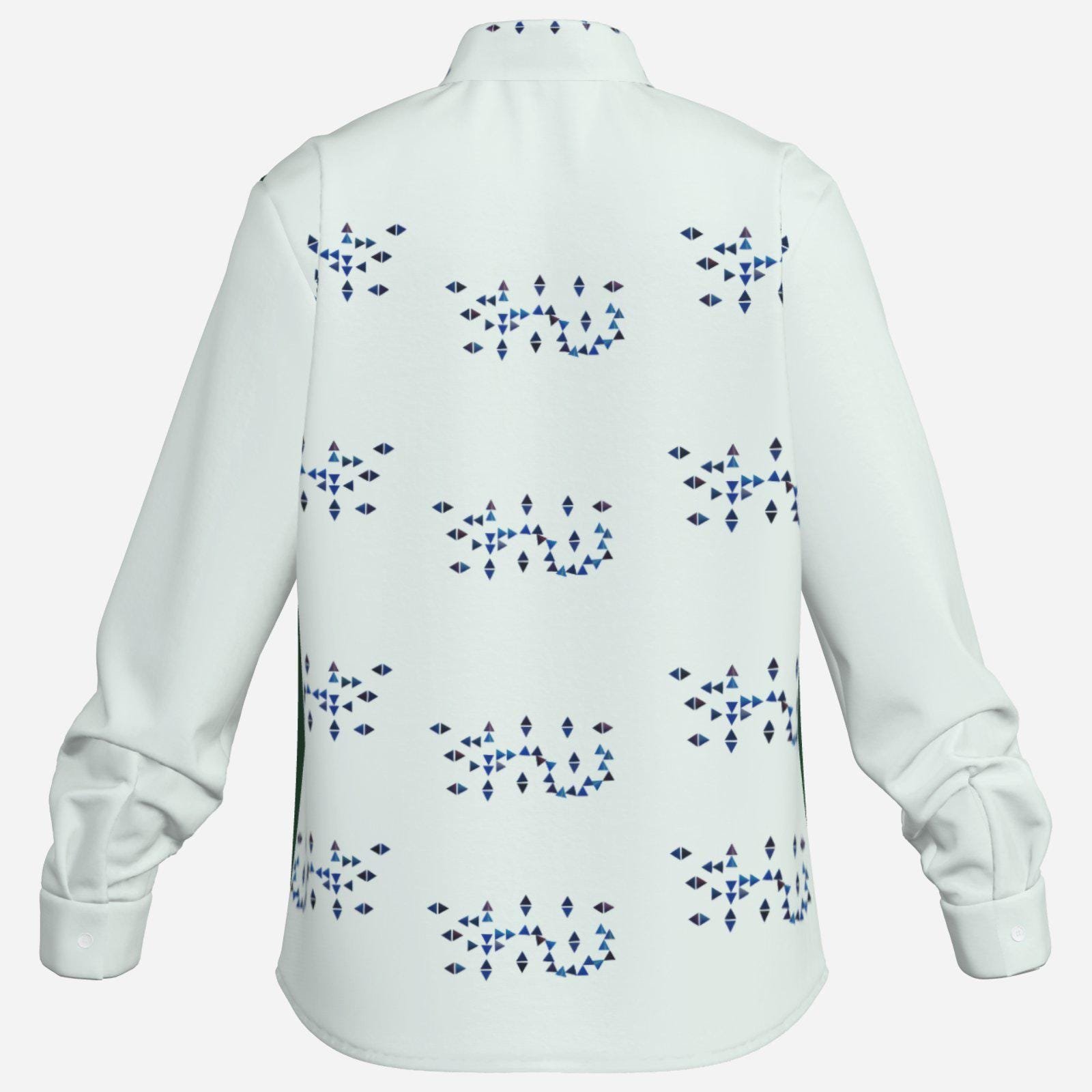 Open Sleeve Fork Placket Shirt-Elastic Cloth ZEBELLZ Design: Scorpius Dance 120 GSM - Image 5