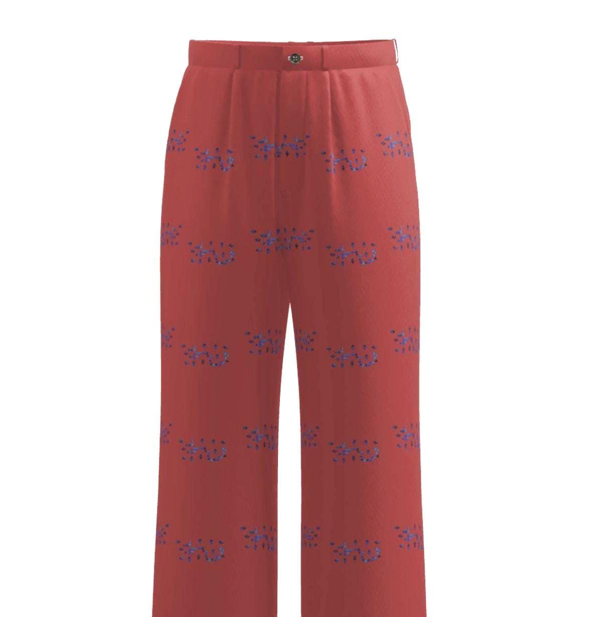 Scorpius Classic Fit Pleat Front Dress Pant-English Cloth ZEBELLZ Design: Scorpius Dance 260 GSM