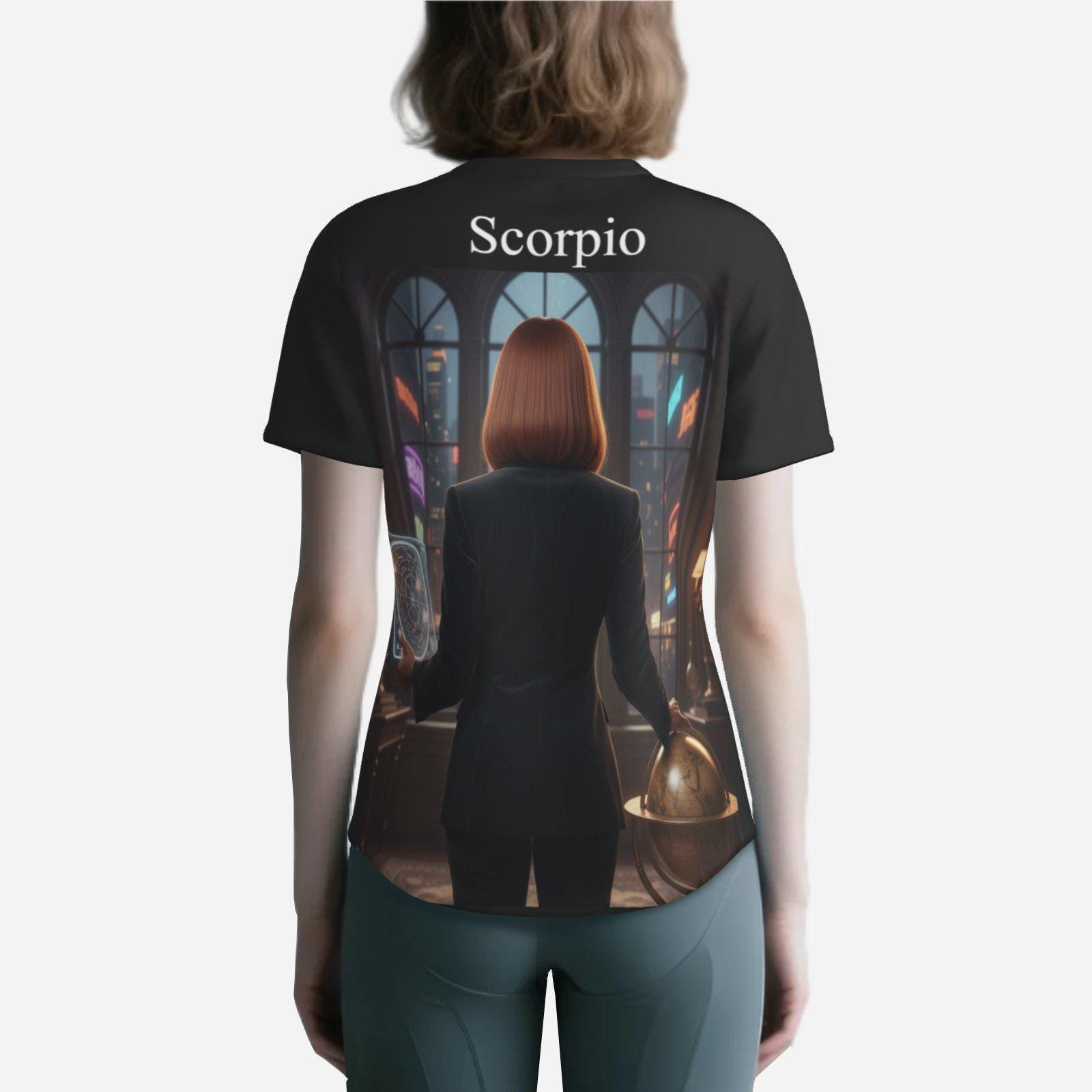 Shirt Zebell Design: Scorpio Lady Back UPF50 Jogging Basic - Image 11