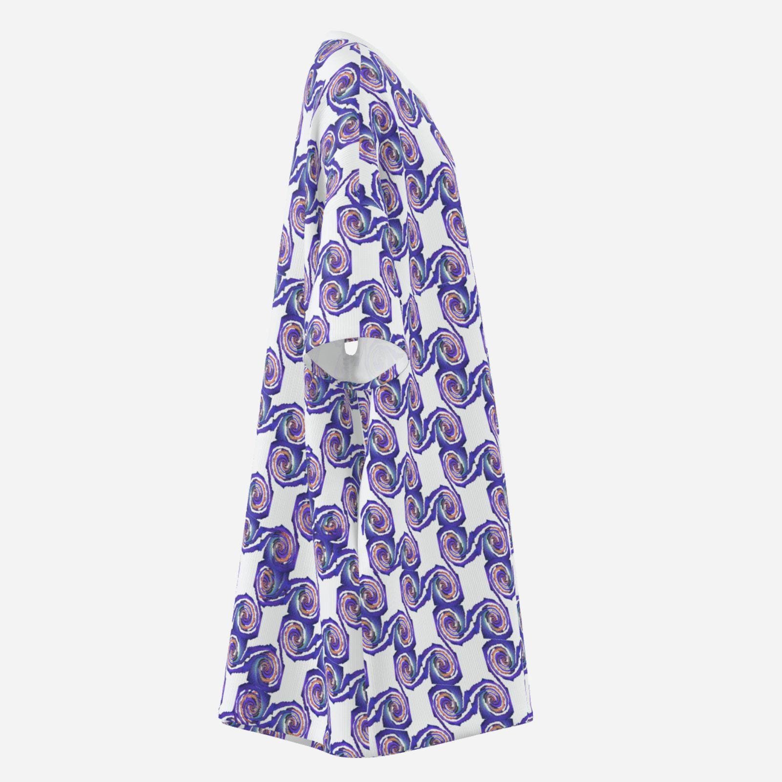 Women's Oversized Sleepshirt Batwing Nightshirt - Image 6