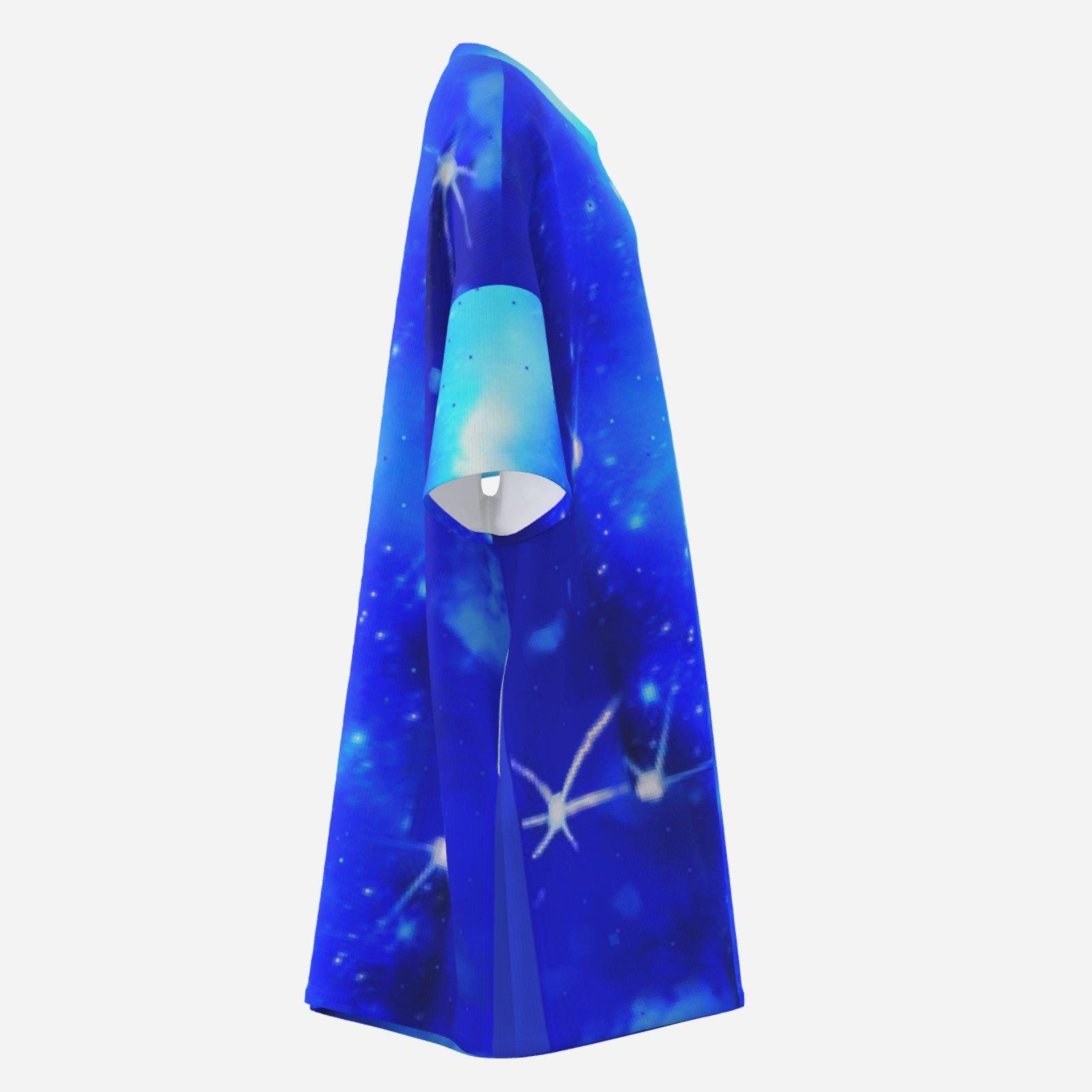 All-Over Print Women's Oversized Sleepshirt Batwing Nightshirt - Image 5