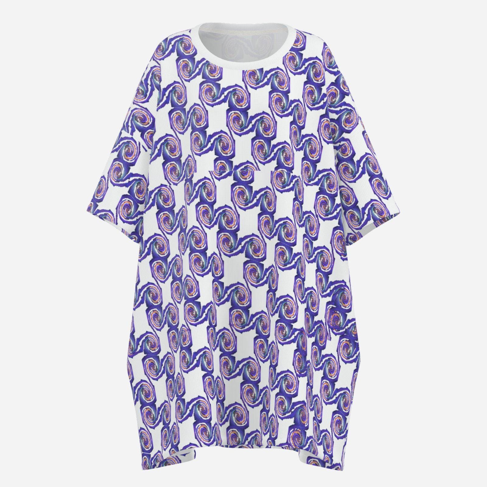 Women's Oversized Sleepshirt Batwing Nightshirt - Image 3