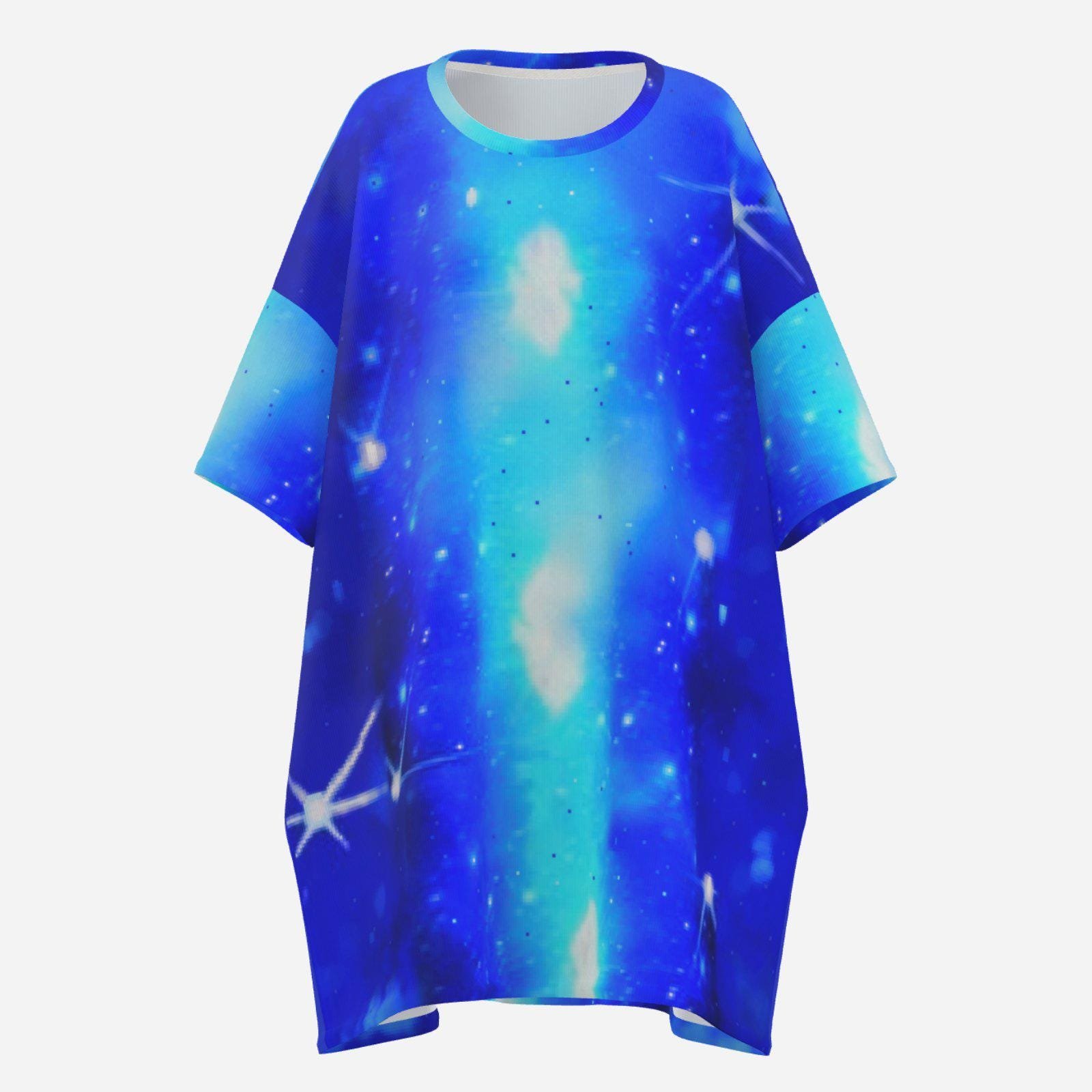 All-Over Print Women's Oversized Sleepshirt Batwing Nightshirt - Image 3