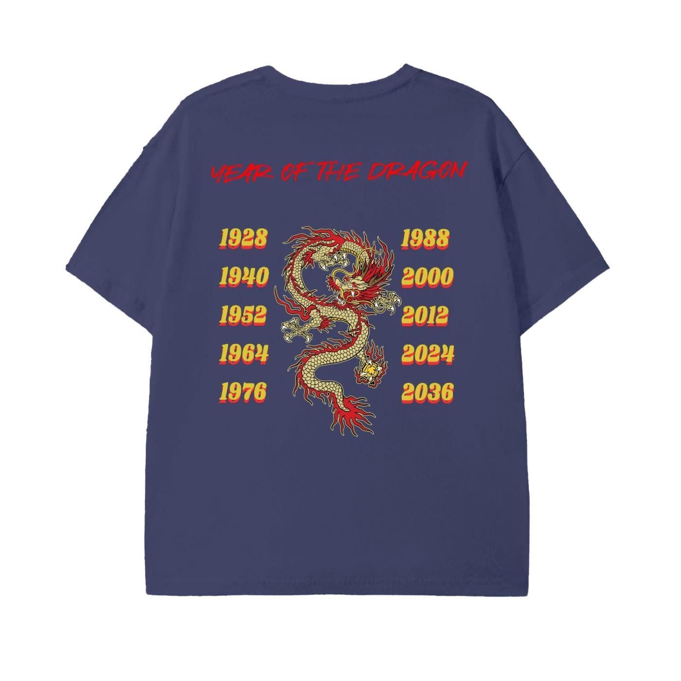 Dragon Zodiac Unisex T-Shirt Pure Cotton - Image 6