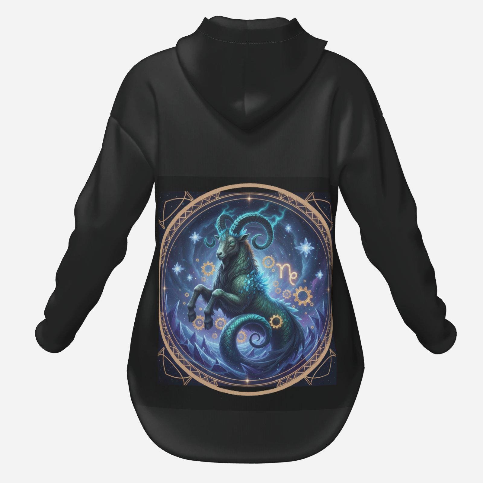 Women's Long Pullover Hoodie-Air Layer 200 GSM - Image 6