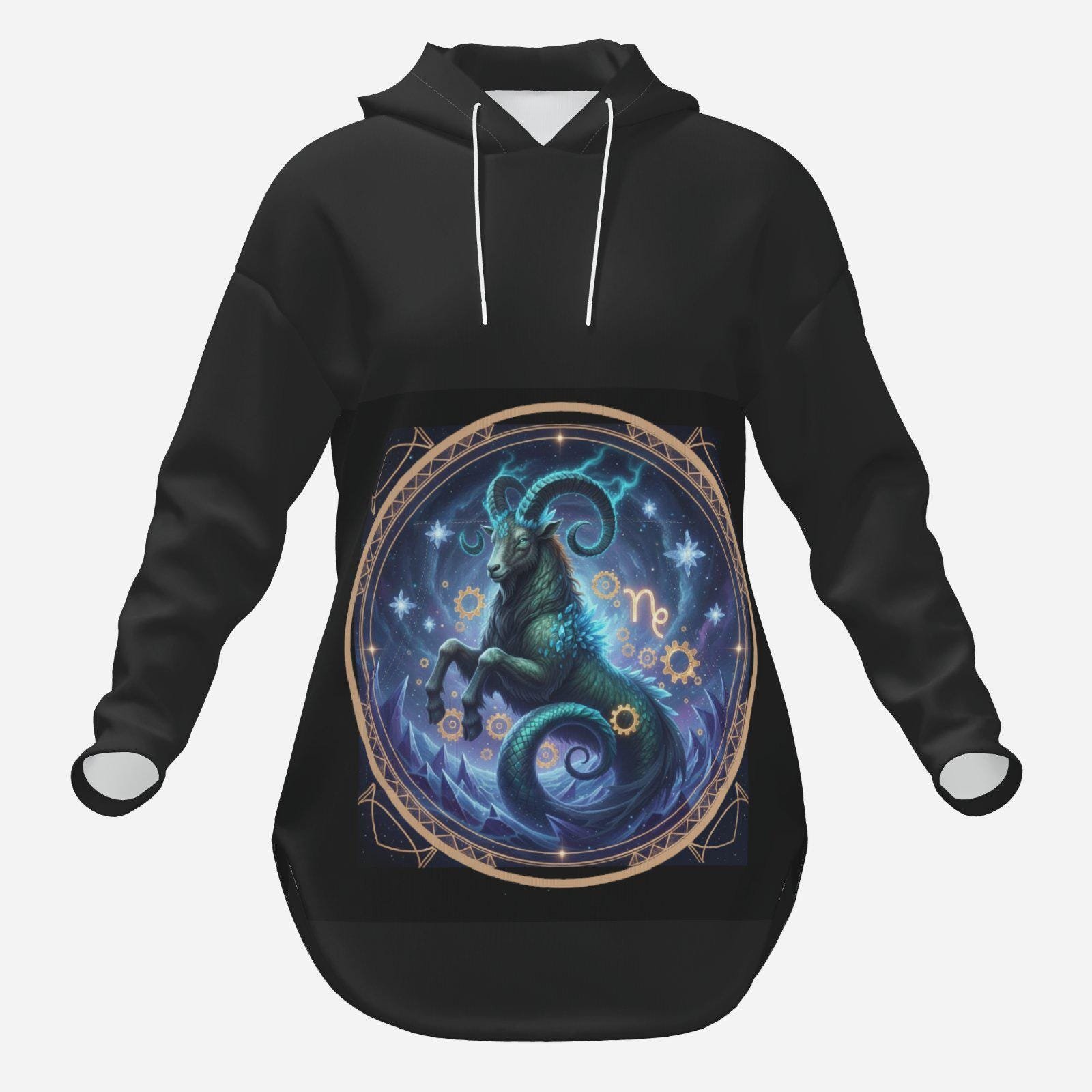 Women's Long Pullover Hoodie-Air Layer 200 GSM - Image 5