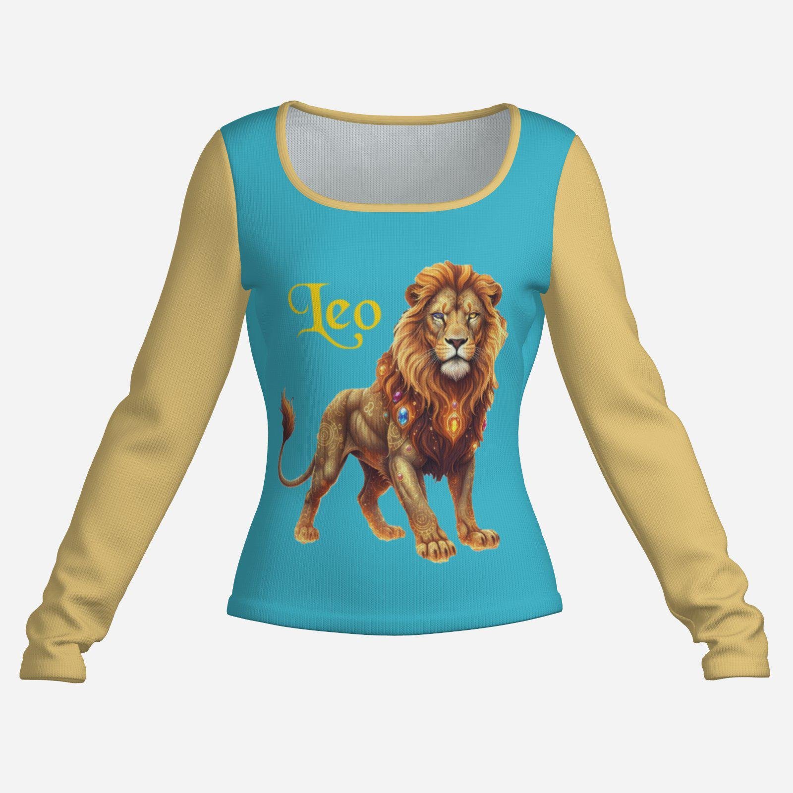 U Neck Long Sleeve Shirt-Milk Silk 200 GSM - Image 3