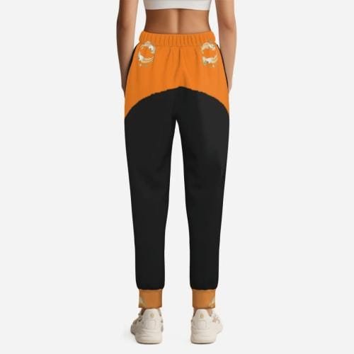 Pisces Zodiac Sweatpants | Zebellz Koi Fish Collection | Lounge Pants | Orange & Black Horoscope Gift | Celestial Streetwear - Image 8