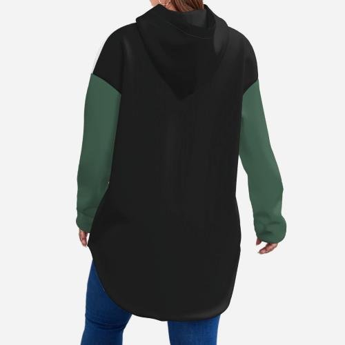 Custom Virgo Zodiac Hoodie | Diverse Angel Art Pullover | Personalized Face Option | Green Blue Red Astrology Gift | African American Asian - Image 9