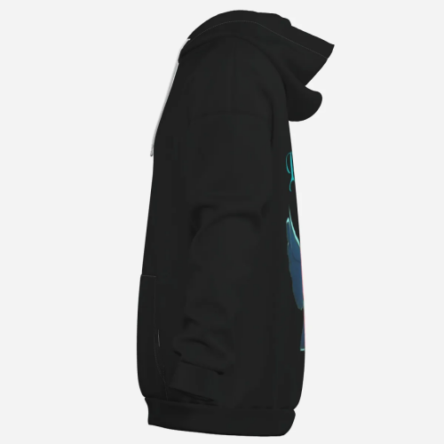 Pullover Hoodie & Lantern Pants SET- ZEBELLZ Black & White Love Birds Collection - Image 15