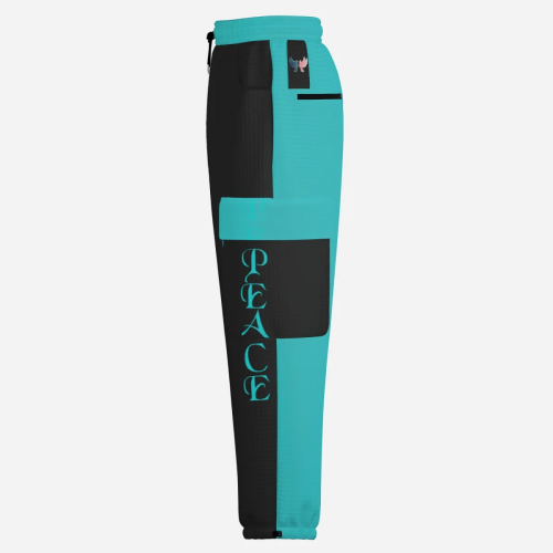 Pullover Hoodie & Lantern Pants SET- ZEBELLZ Aqua Love Birds Collection - Image 13