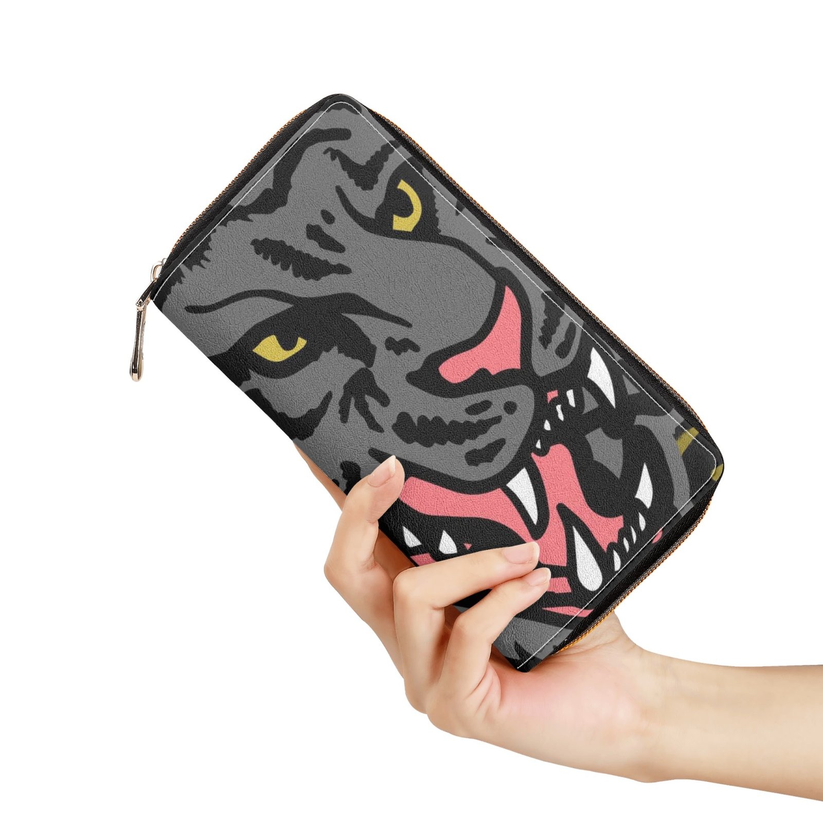 Zipper Wallet - Cheetah Print PU Leather Card Holder & Coin Purse - Image 16