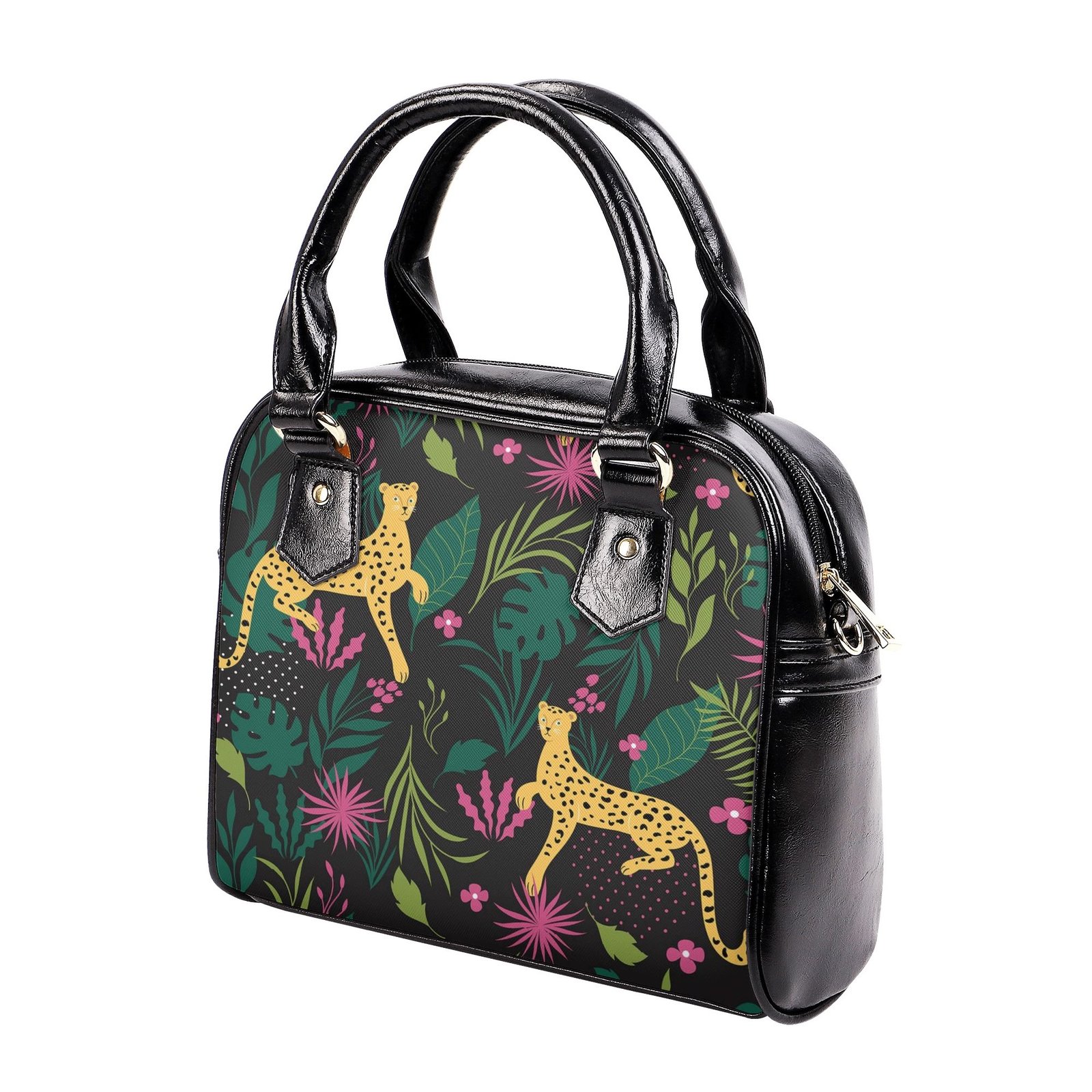 Purse | Shoulder Handbag | Travel Purse | Graphic PU Leather | Multi-Pocket Crossbody Satchel | Zebellz - Image 14
