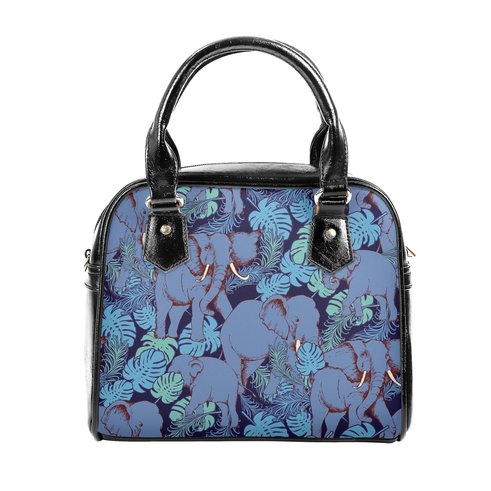 Shoulder Handbag | Purse | Travel Purse | Graphic PU Leather | Multi-Pocket Crossbody Satchel | Zebellz - Image 10