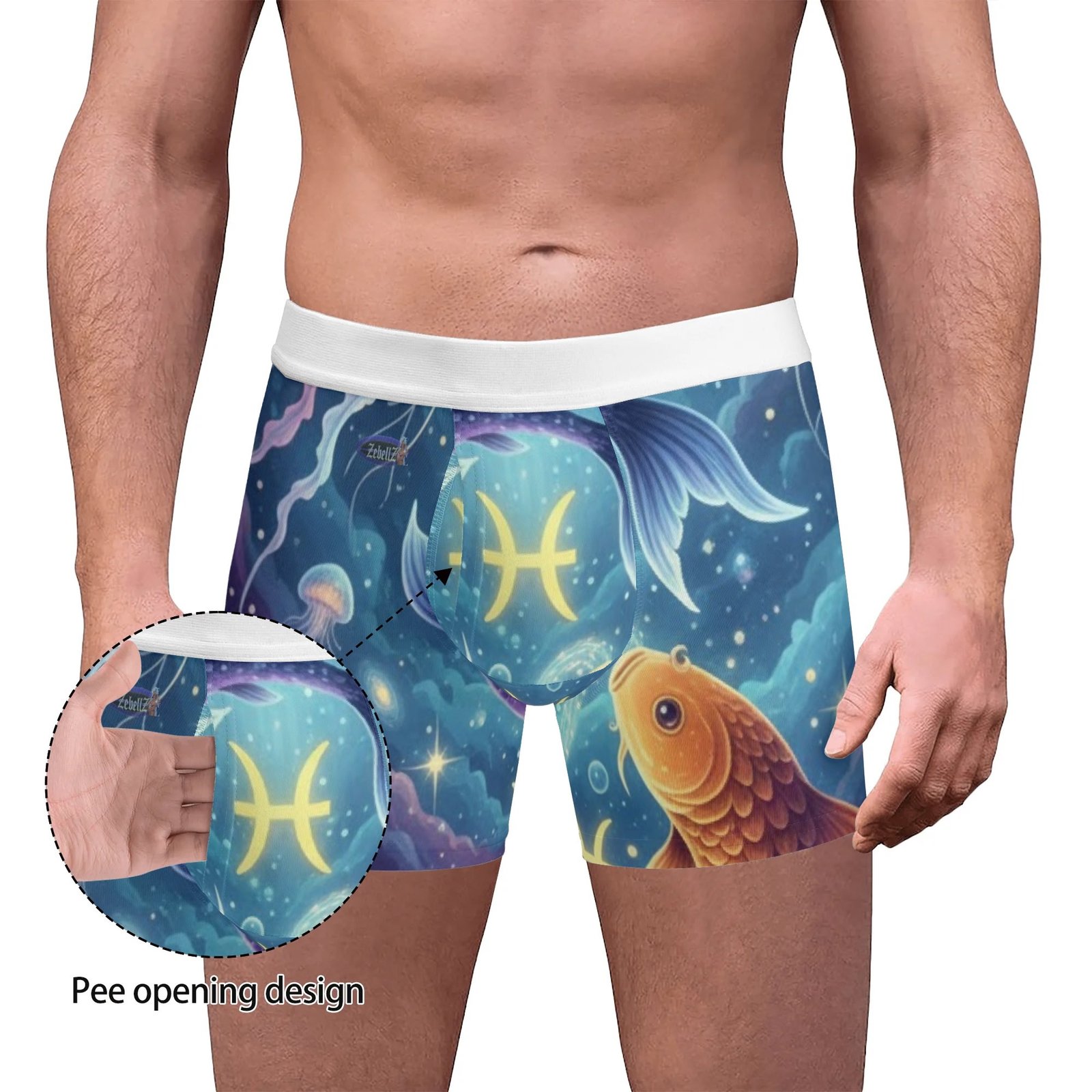 Men's All Over Print Boxer Briefs - Image 6