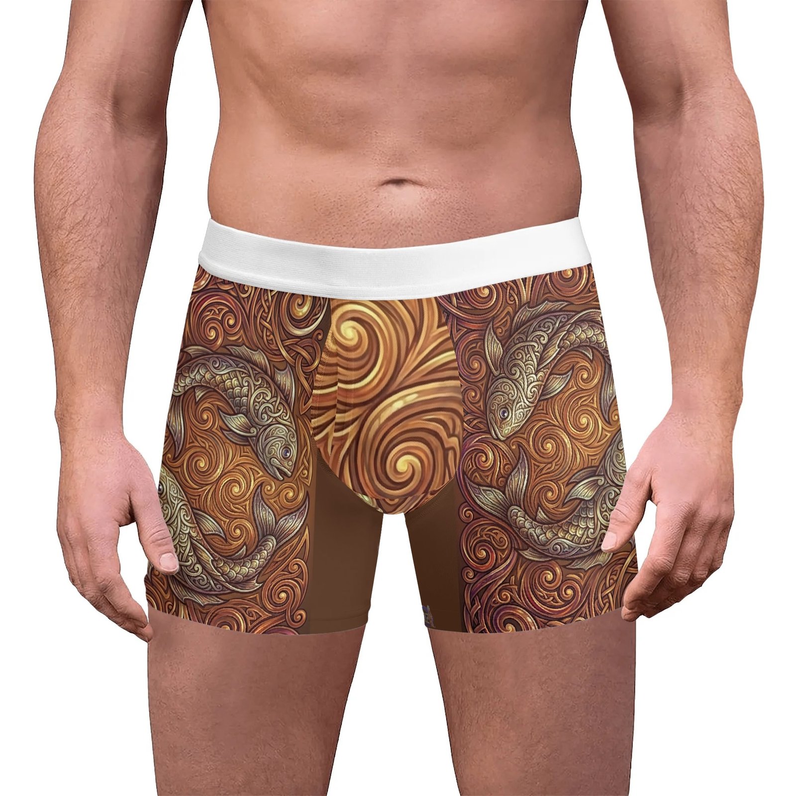 Men's All Over Print Boxer Briefs - Image 11