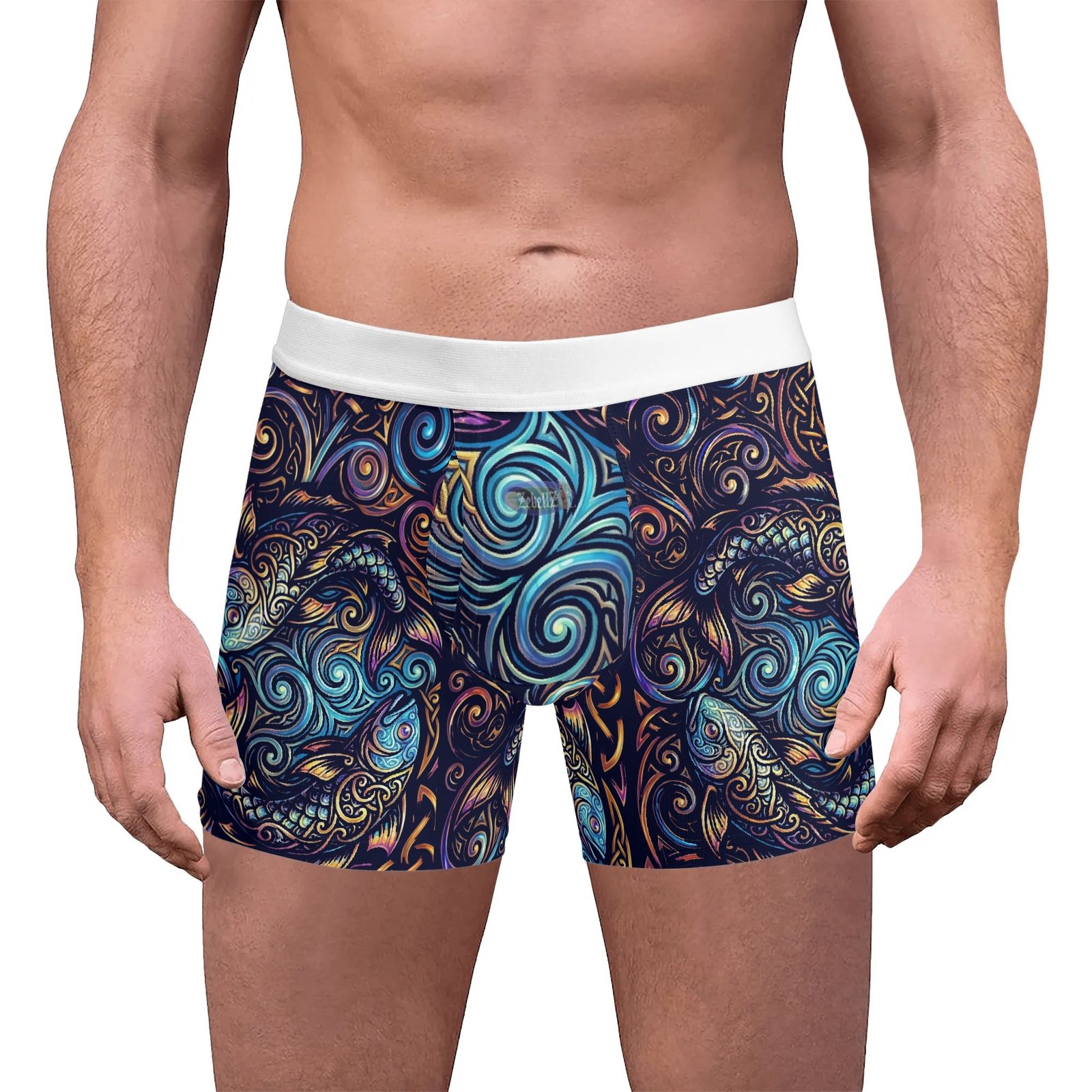 Men's All Over Print Boxer Briefs - Image 18