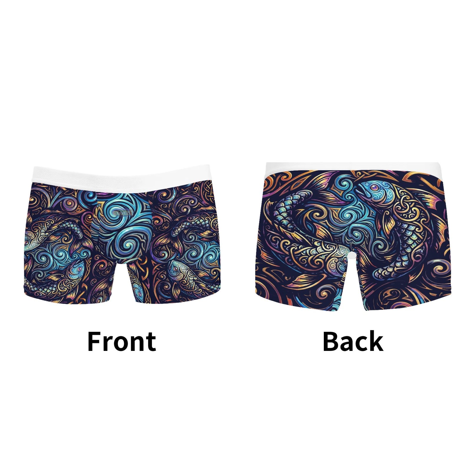 Men's All Over Print Boxer Briefs - Image 21