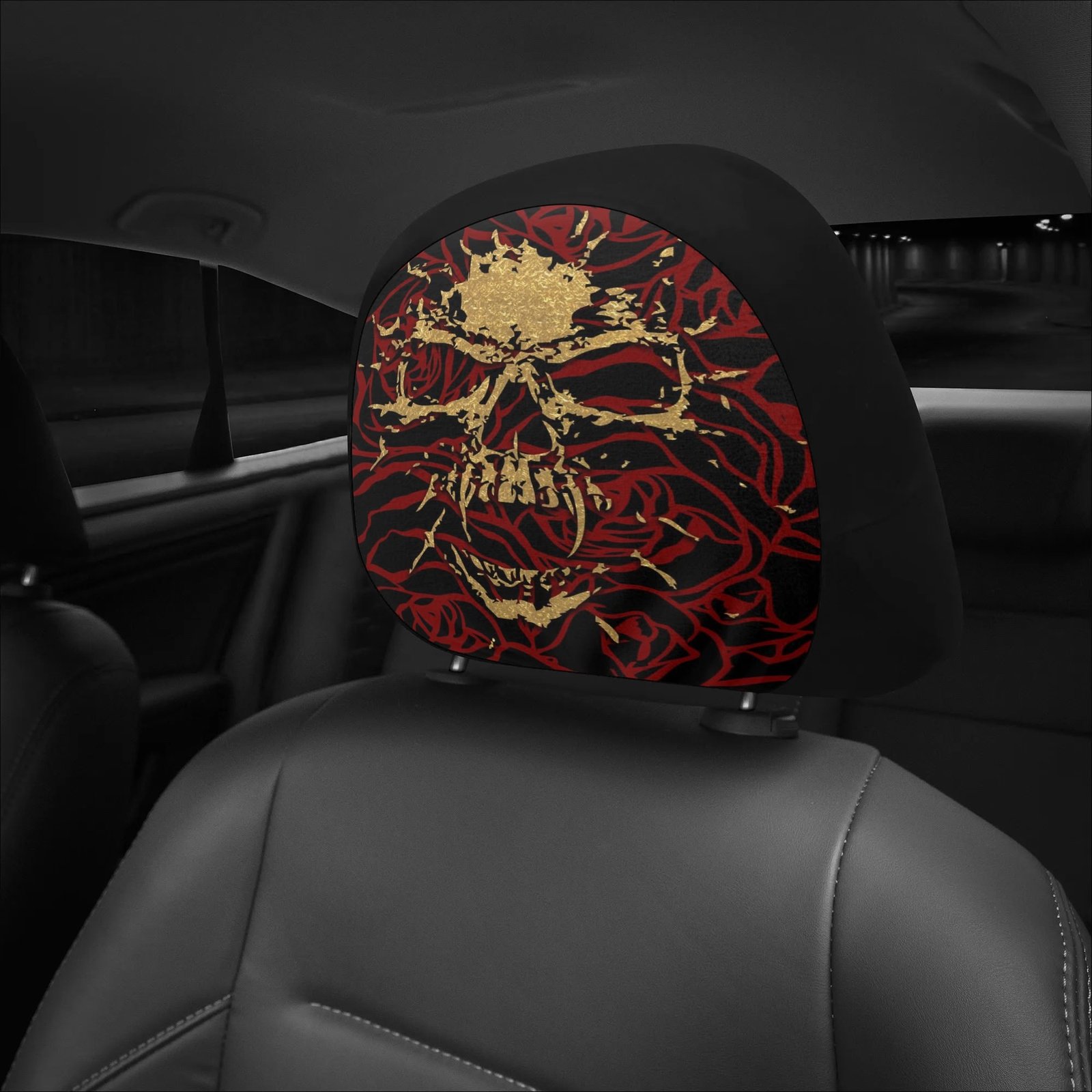Car Headrest Covers - Image 2