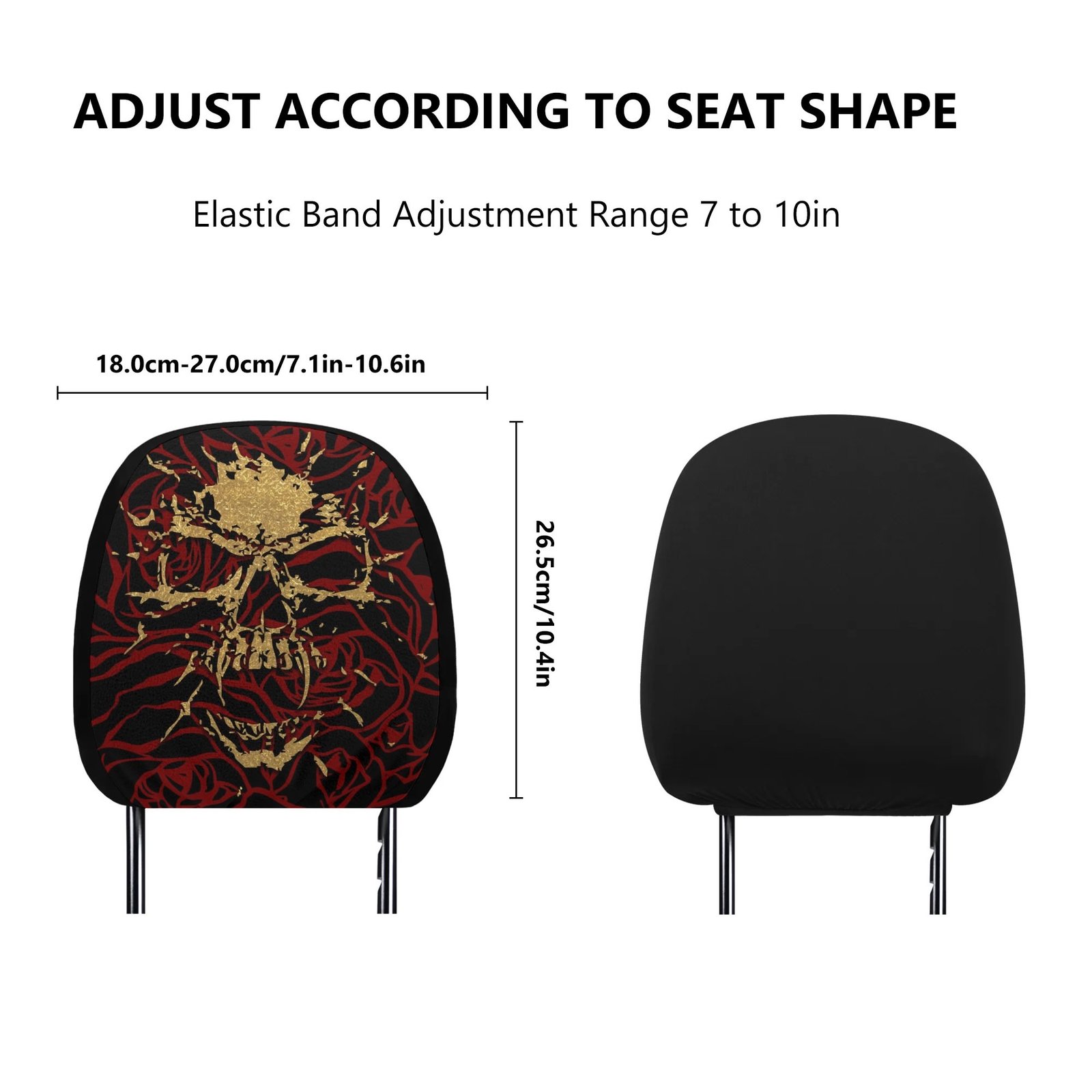 Car Headrest Covers - Image 4