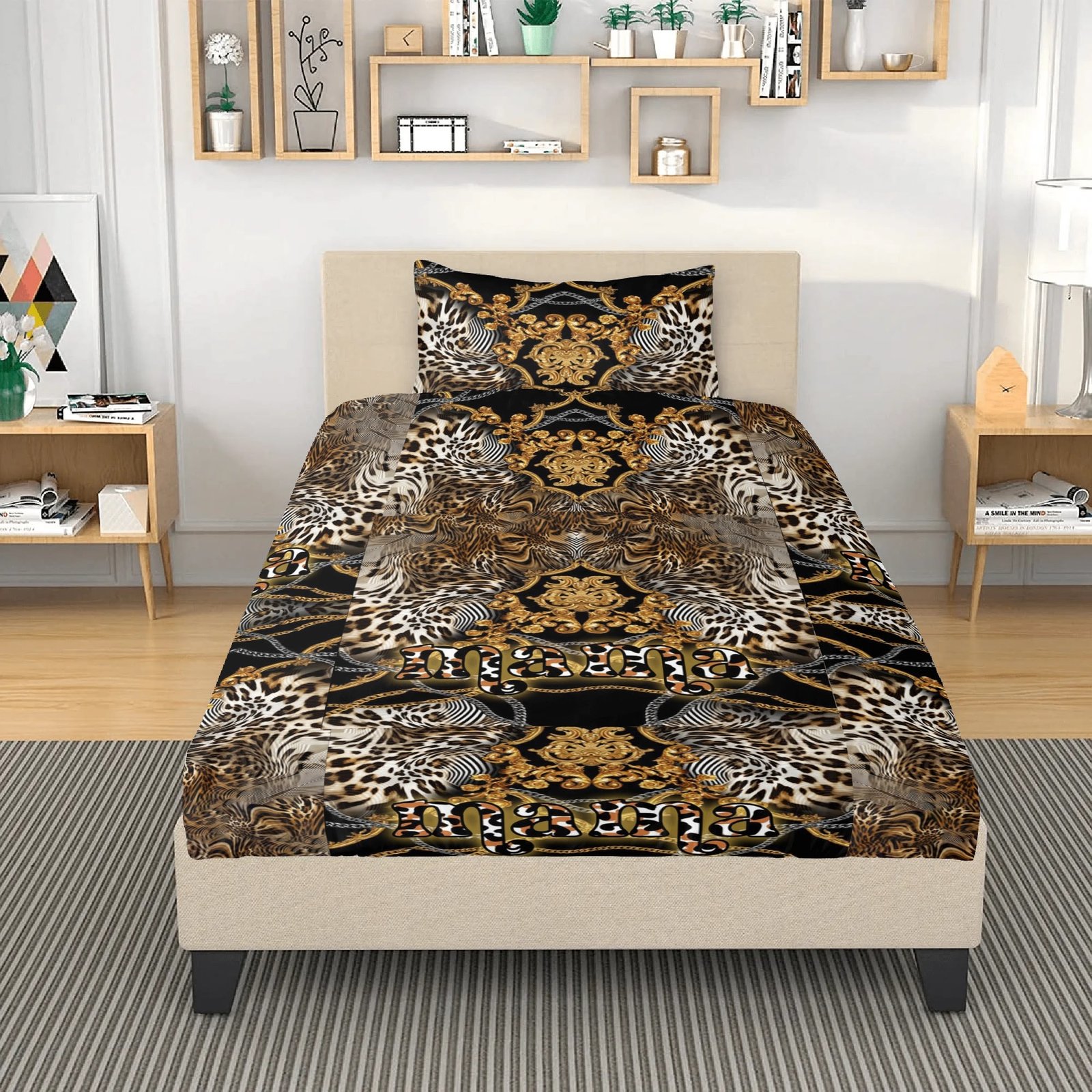 Bedding Set - 3-Piece Duvet Cover & Pillowcases | Fierce Mama - Image 15