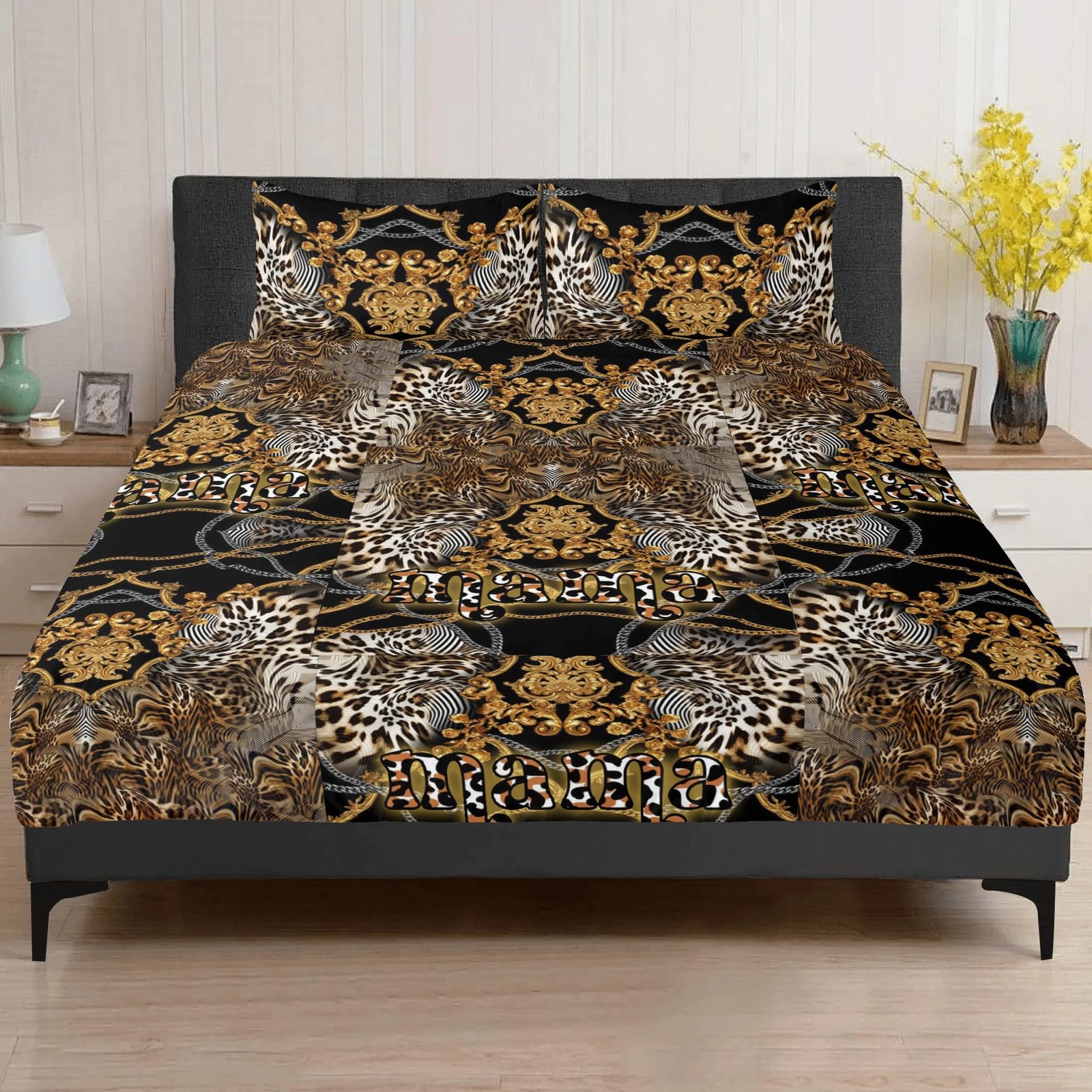 Bedding Set - 3-Piece Duvet Cover & Pillowcases | Fierce Mama - Image 12
