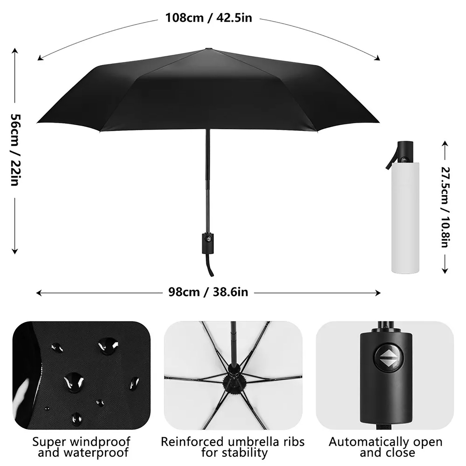 Umbrella Sloth Collection – Zebellz Designer Waterproof Rain Gear - Image 12