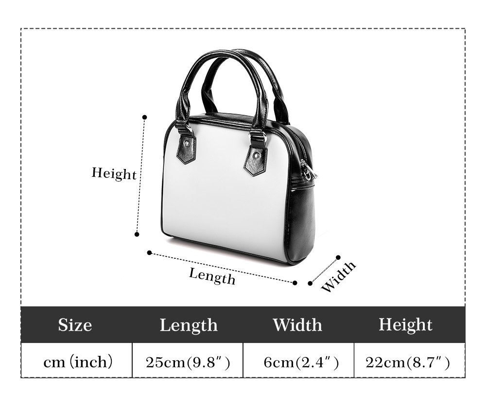 Shoulder Handbag | Purse | Travel Purse | Graphic PU Leather | Multi-Pocket Crossbody Satchel | Zebellz - Image 18